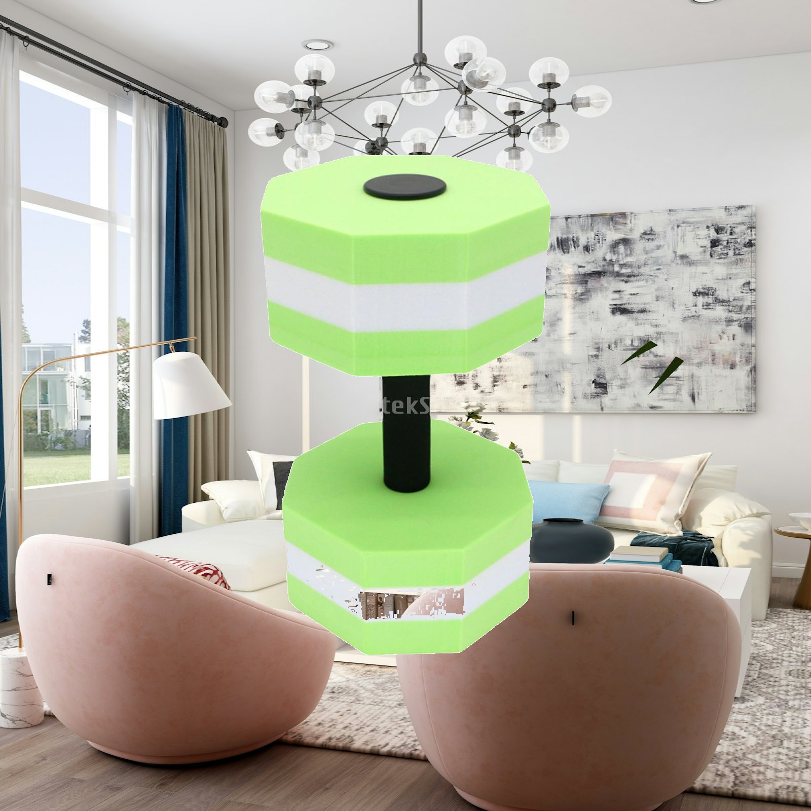 Aquatic Aerobics - EVA Floating Aquatic Dumbbell High Buoyancy