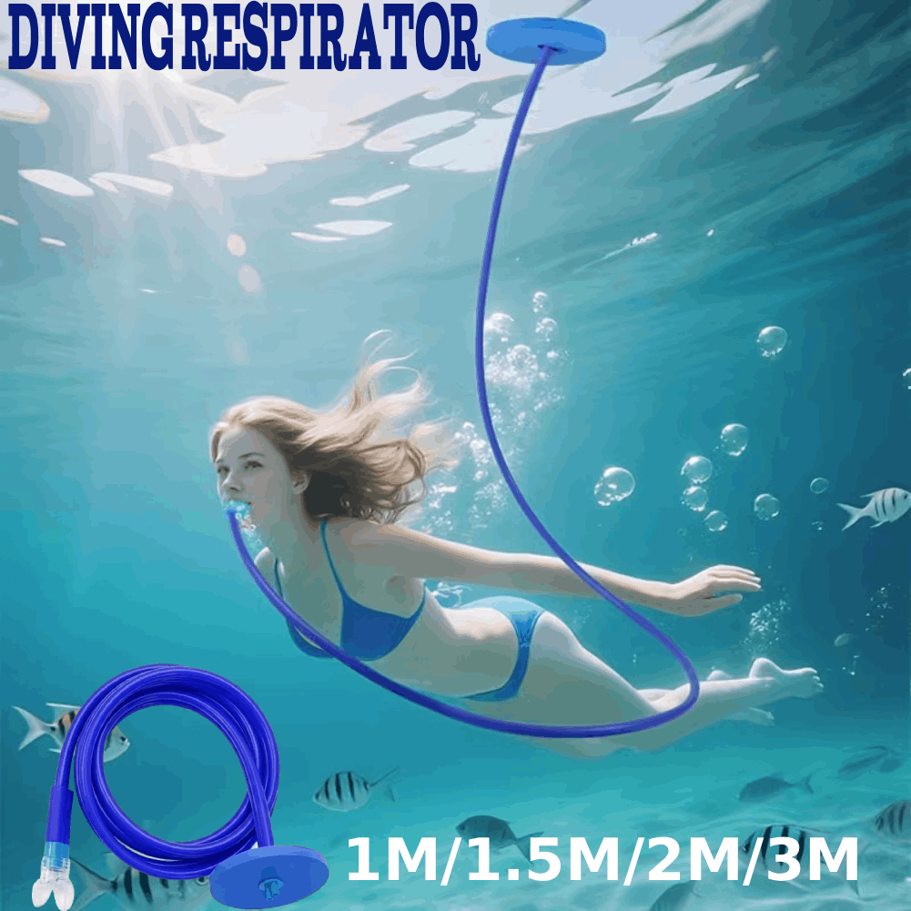 Snorkel Dry Top - Freestyle Diving Snorkel Tube With Floating