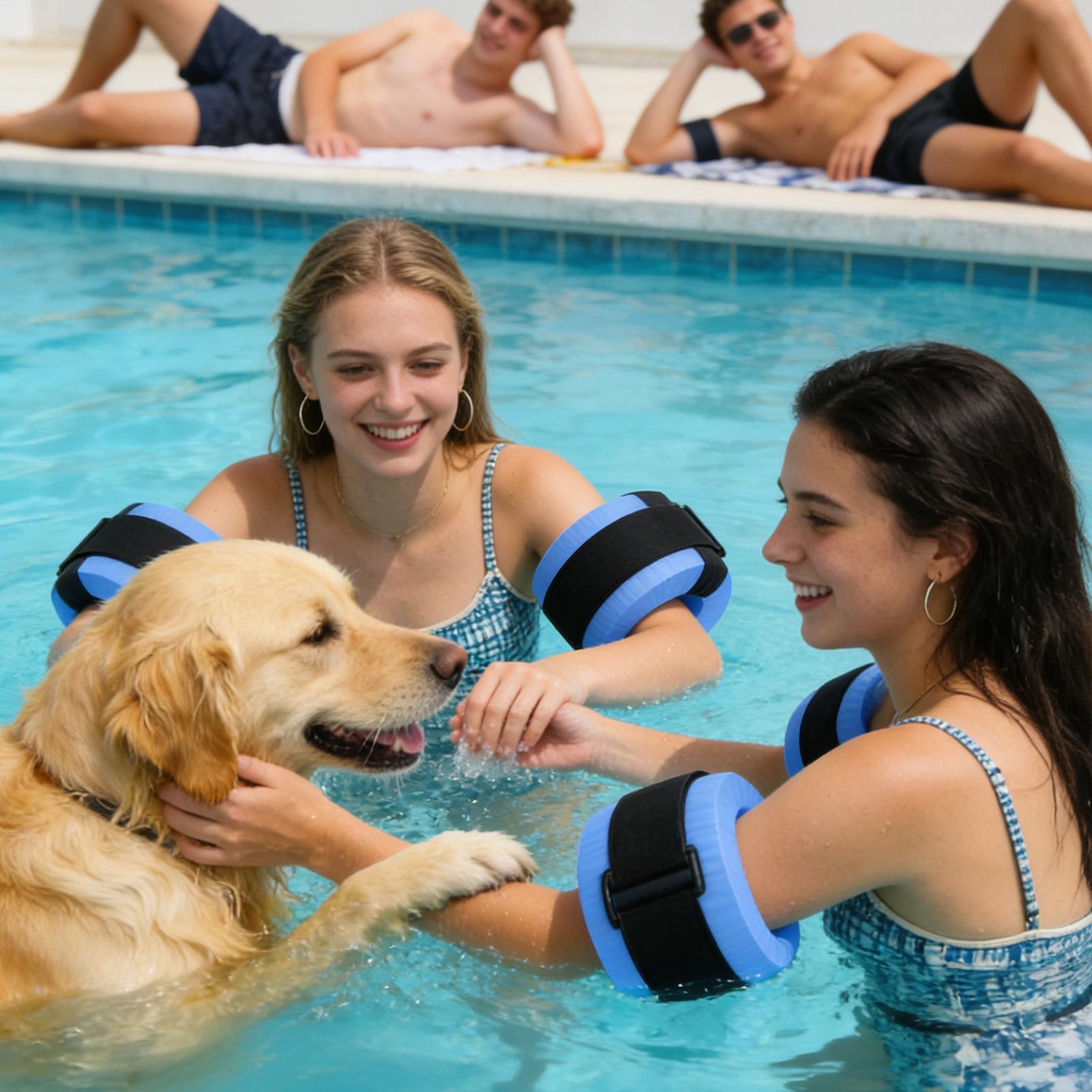 2pcs Foam Swimming Float Ring  - Aquatic Aerobics recension och pris