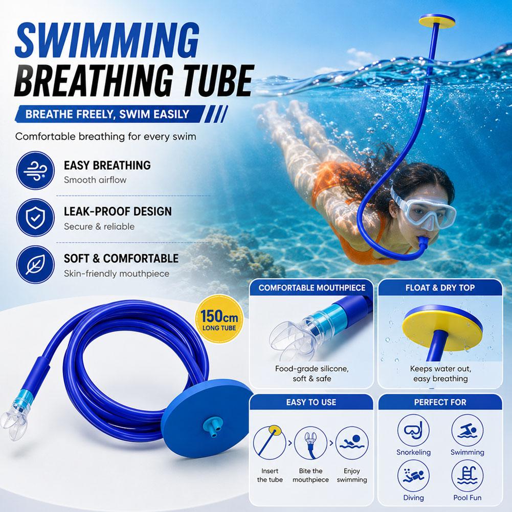1PC Dry Top Snorkel Adults Div - Snorkel Dry Top recension och pris