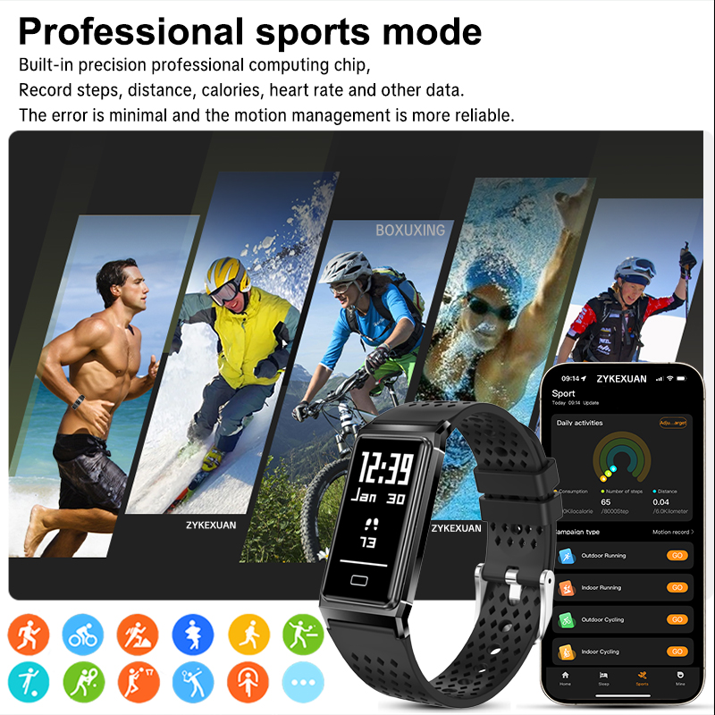 New Fitness Tracker Smart Brac - Aquatic Sports Performance recension och pris